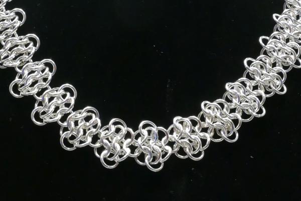 Sterling Silver Chainmaille Necklace picture