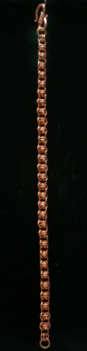 Copper Chainmaille Bracelet