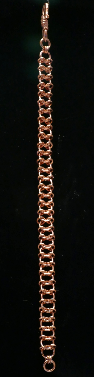 Copper Chainmaille Bracelet picture