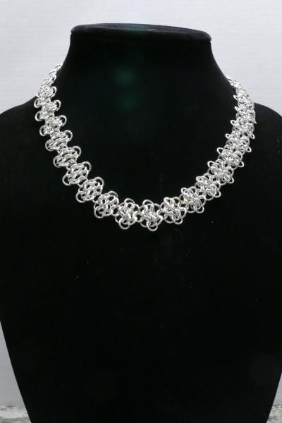 Sterling Silver Chainmaille Necklace