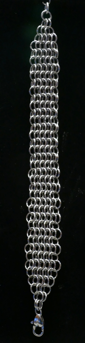 Stainless Steel Chainmaille Bracelet