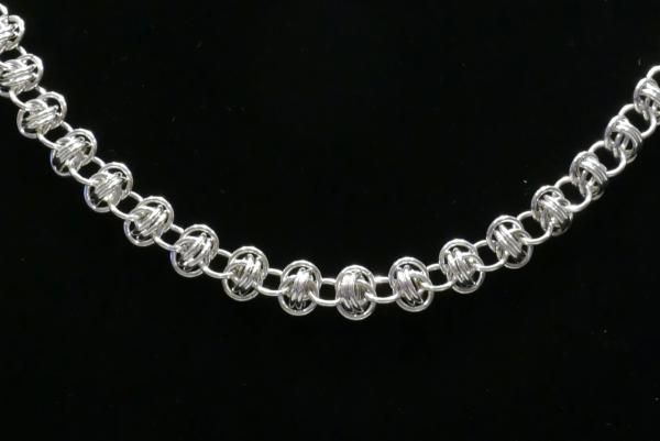 Sterling Silver Chainmaille Necklace picture