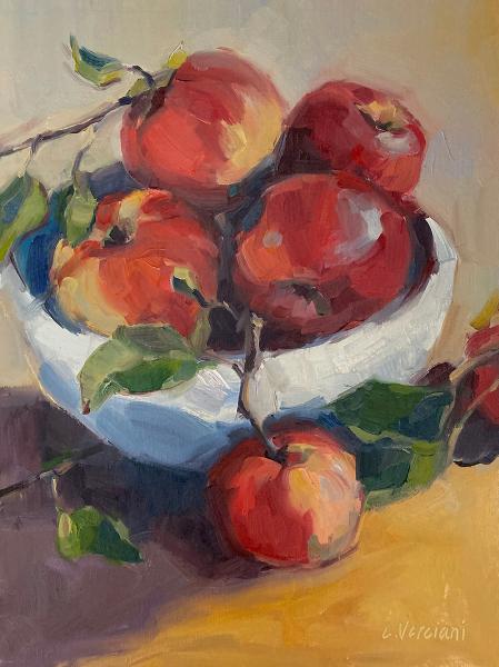 Bowl with Apples