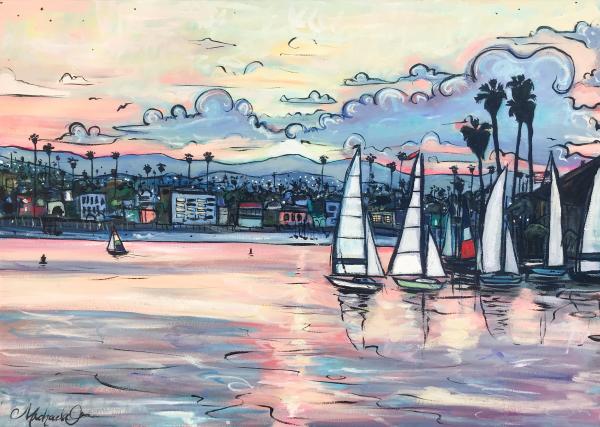 "Mission Bay Sunrise" Limited Edition Print