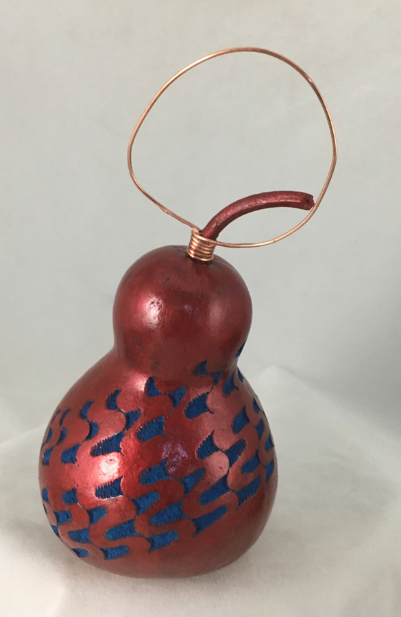 Gourd ornament #4217