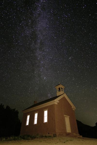 Grafton Schoolhouse Under the Stars