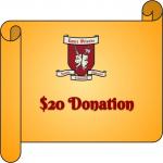 $20 Donation