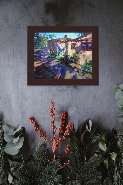 Balboa Park German Cottage Oil Painting picture