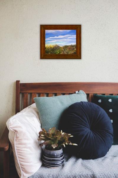 Sorrento Valley Blue Sky Oil Painting picture