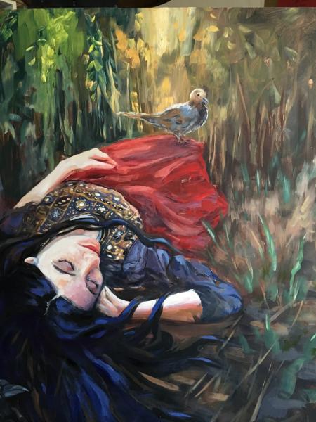 Snow White Original Oil Painting picture