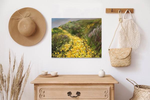Daisy Road Oil Painting picture