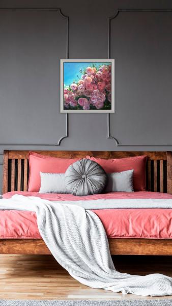 Pink English Roses Oil Painting picture