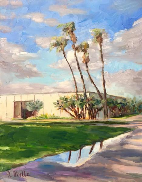Timken Museum Balboa Park Oil Painting