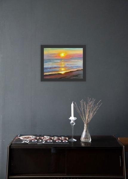 San Clemente Sunset Oil Painting picture