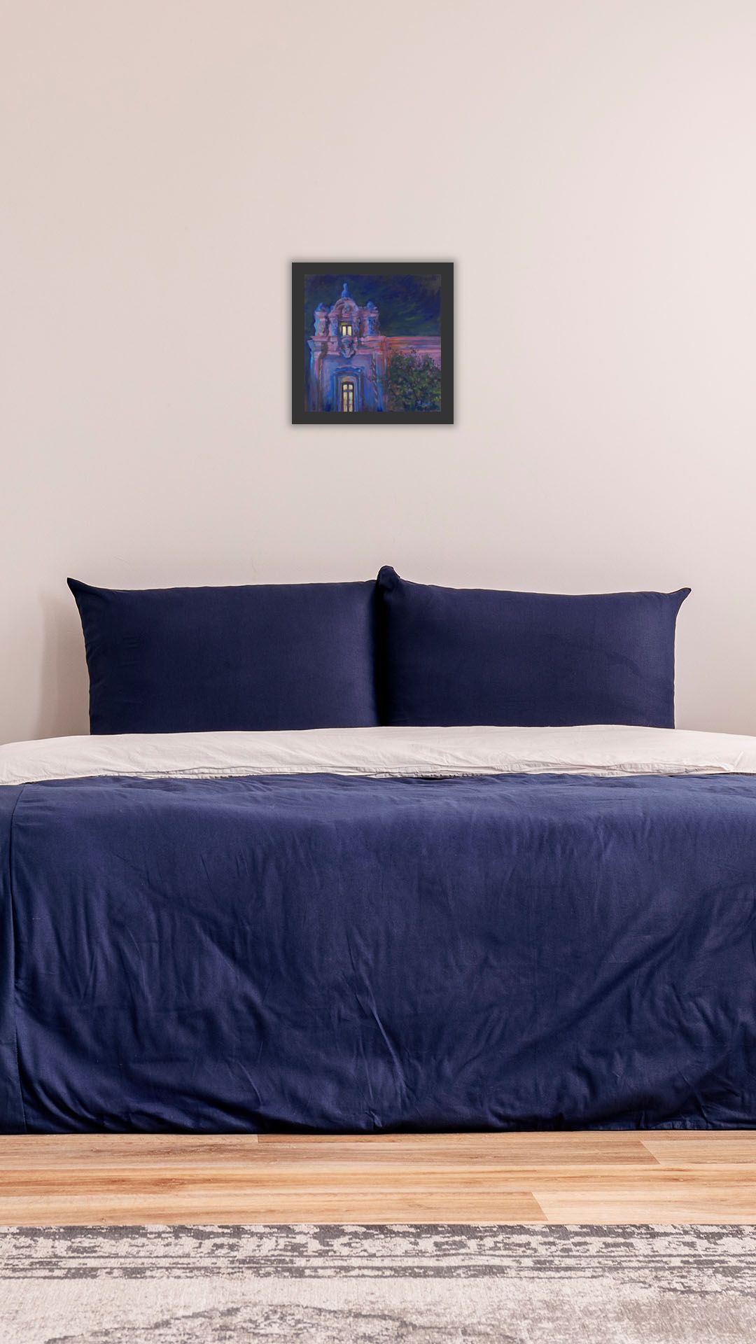 Prado at Night Balboa Park Oil Painting picture