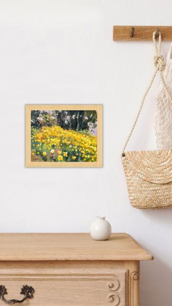 Lake Hodges Superbloom Oil Painting picture