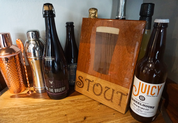 IPA Beer in wood inlay #5 picture