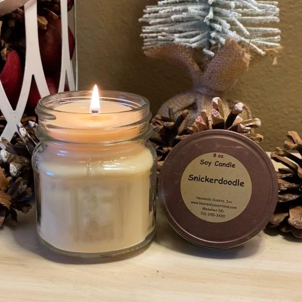 Snickerdoodle 8 oz Soy Candle
