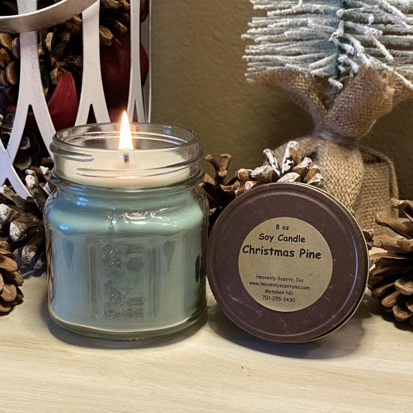 Christmas Pine 8 oz Soy Candle