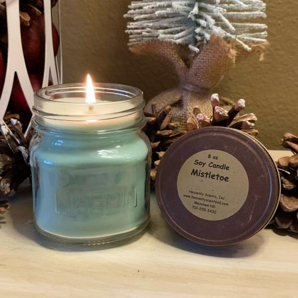 Mistletoe 8 oz Soy Candle