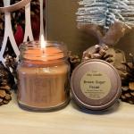 Brown Sugar Pecan 8 oz Soy Candle