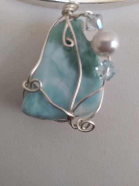 Larimar pendant only picture