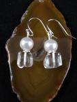 Pearl earrings