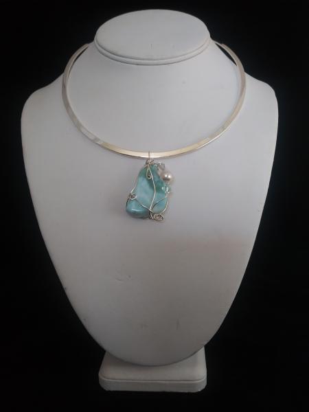 Larimar pendant only picture