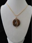 Tiger eye Pendant Only