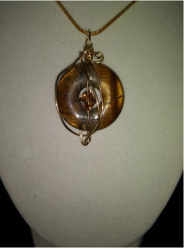 Tiger eye Pendant Only picture