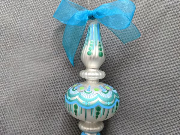 Green and Blue Vintage Inspired Ornament picture