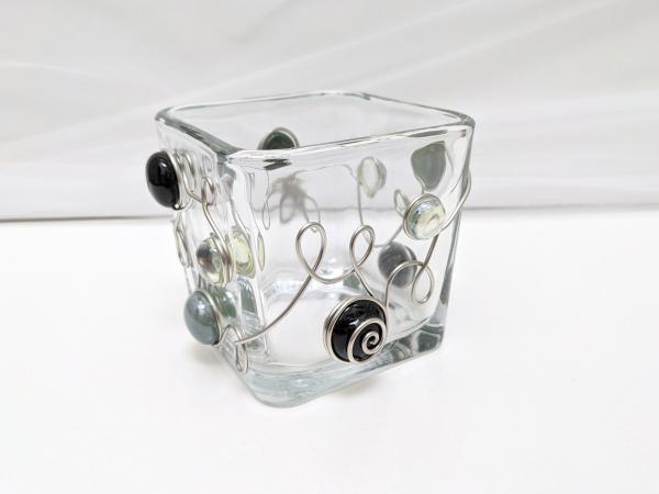 Medium Black Votive Holder picture