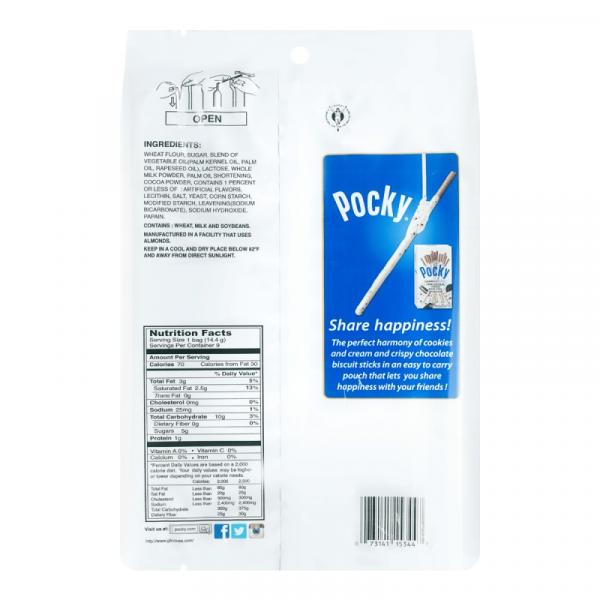 GLICO POCKY COOKIES&CREAM 9P picture