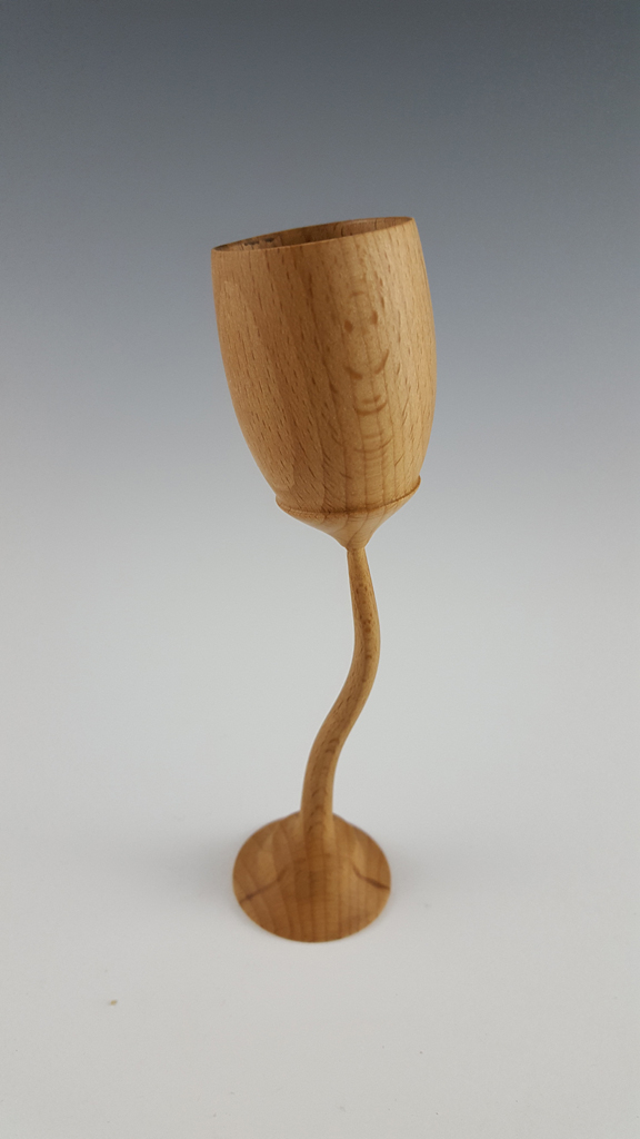 Wood Goblet, Red Oak (#113)