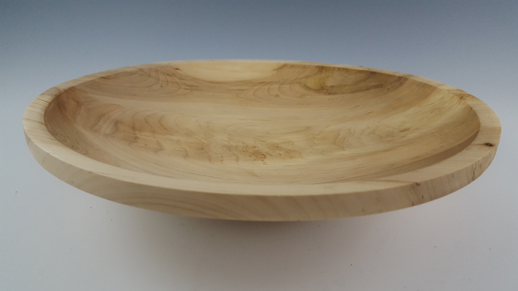 Wood Platter/Bowl, Maple (#025)