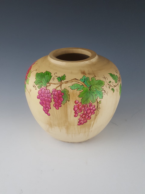 Wood Vase, Poplar (#067)