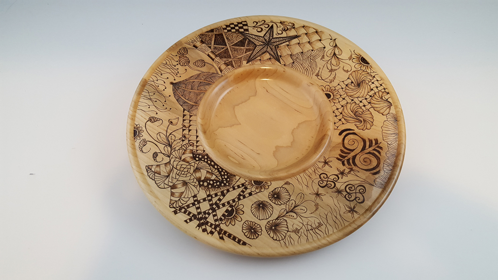 Wood Platter, Maple (#006)