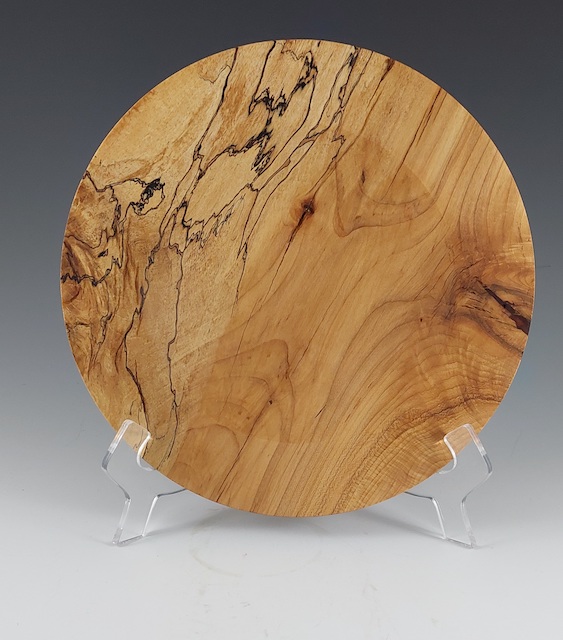 Wood Platter, Bowl, Maple (#276)