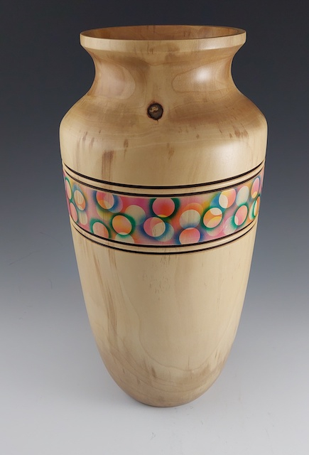Wood Vase, Sycamore (#231)