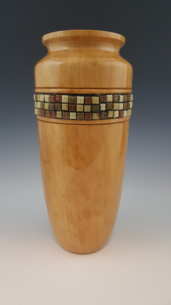 Wood Vase, Sycamore (#045)