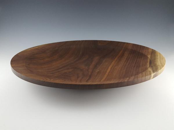 Wood Platter, Bowl, Walnut (#172)