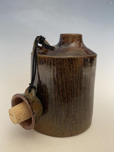 Bourbon Flask with Cork picture