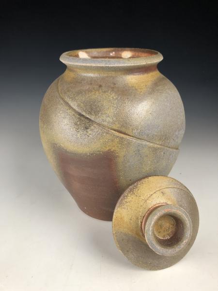 Woodfired Lidded Vase picture