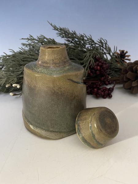 Flask with Corked Lid