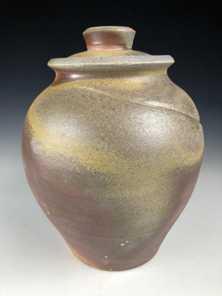 Woodfired Lidded Vase picture