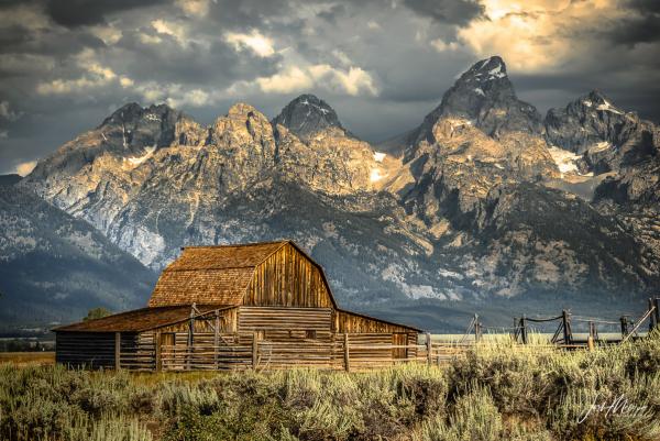 "Dawn in the Tetons" (Grand Teton National Park, Wyoming) Fine Art Archival Print picture