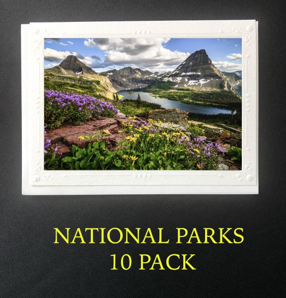 National Park 10 Pack Artisan Note Cards