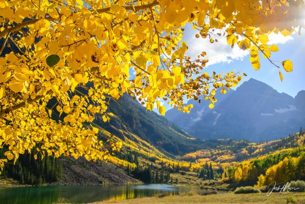 "Autumn, Maroon Bells"  (Colorado) Fine Art Archival Print picture