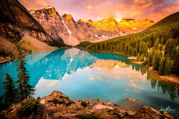 "Moraine Lake" (Banff National Park, Alberta) Fine Art Archival Print picture