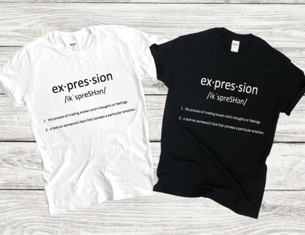 Expressions Signature Tee